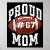 Funny Basketball Mom 67 Meme Proud Mama Design  Poster (Vorne)