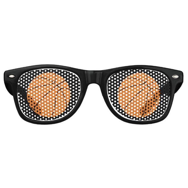 Funny Basketball Novelty Sports Partybrille (Vorderseite)
