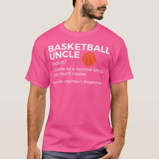 Funny Basketball Onkel definiert Nephews größte T-Shirt