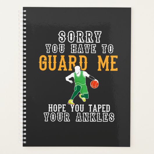 Funny Basketball Planer (Vorderseite)