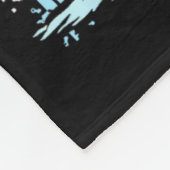 Funny Basketball Weihnachtsangebot Merry Swishmas  Fleecedecke (Ecke)