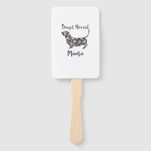 Funny Basset Hound gibt Basset Hound Mama Shirt fü Fächer