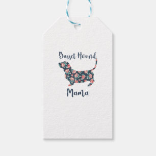 Funny Basset Hound gibt Basset Hound Mama Shirt fü Geschenkanhänger