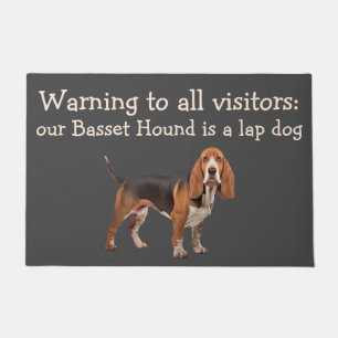 Funny Basset Hound Theme House Spaß Mat Fußmatte
