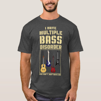 Funny Bassist der Universität Lugano T-Shirt