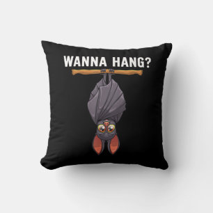 Funny Bat Design für Männer Frauen Nocturnal Bird  Kissen