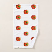 Funny Bath Handtücher mit Happy Apple Worm (Handtuch)