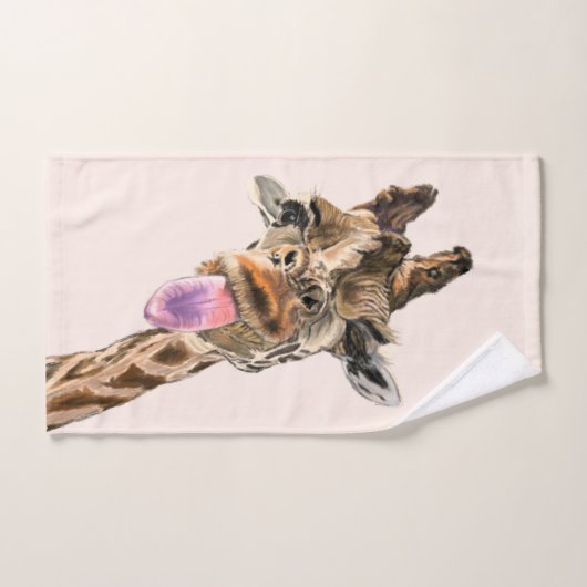 Funny Bath Handtücher mit spielerischer Giraffe Ei (Handtuch)