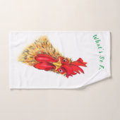 Funny Bath Handtücher überraschend Rooster - Custo (Handtuch)
