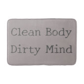 Funny Bath Mat Badezimmer Rug Badematte (Vorderseite)