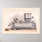 Funny Bathroom Poster (Vorne)