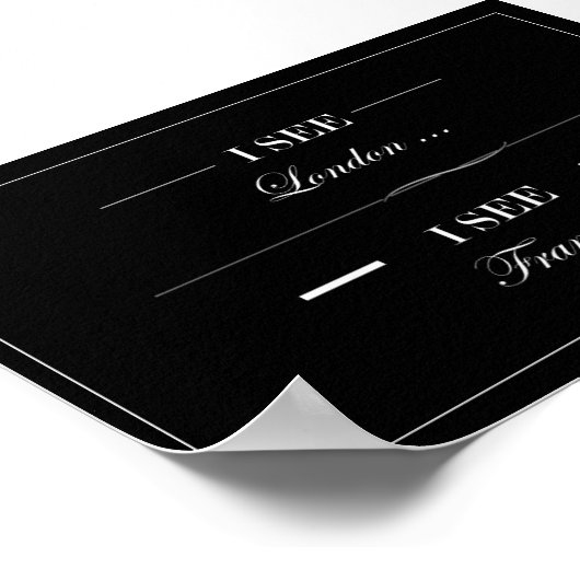 Funny Bathrop Wall Art Poster (Ecke)