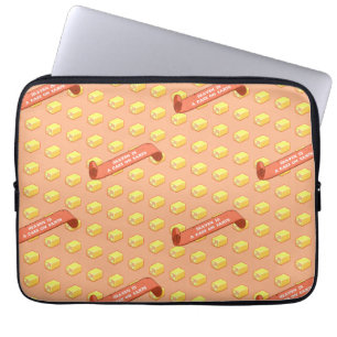 Funny Battenberg Heaven ist ein Kuchen auf Erden-M Laptopschutzhülle