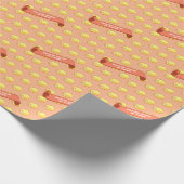 Funny Battenberg, weil du so süßes Muster bist Geschenkpapier (Ecke)