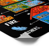 Funny Battle Plan Christmas Home Kids Hand Dawn Al Poster (Ecke)