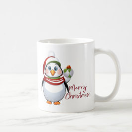 Funny Bauble Buddy Penguin Weihnachten Kaffeetasse