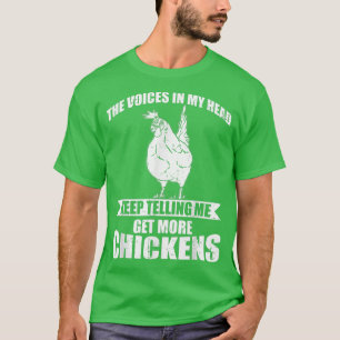 Funny Bauer Animal holt mehr Hühner T-Shirt