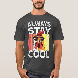 Funny Bauer Rooster Hen Chicken T - Shirt