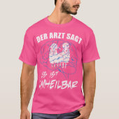 Funny Bauer Sheep Bauer Unheilende Schafe Liebe T-Shirt (Vorderseite)