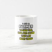 Funny Bauer T - Shirt und Geschenke Kaffeetasse (Mittel)