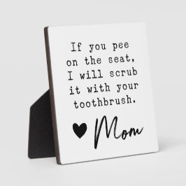 Funny Bauernhof Kinderzeichen Fotoplatte