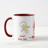 Funny Bawling Baby for New Dad - Passen Sie sich a Tasse (Links)