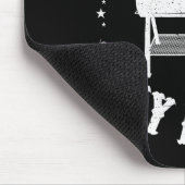 Funny Bbq T Reverse Flow Smoker Accessory Dad Gril Mousepad (Ecke)