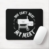 Funny Bbq T Reverse Flow Smoker Accessory Dad Gril Mousepad (Mit Mouse)