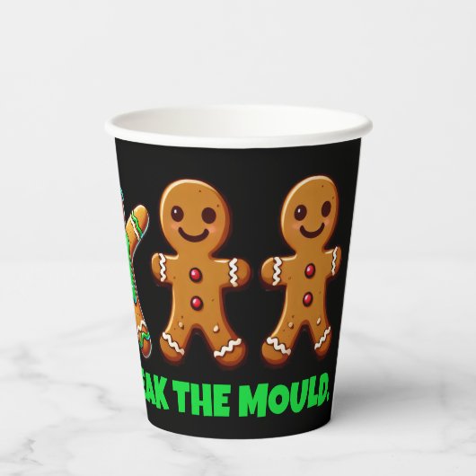 Funny Be Differenzial Break der Mold Gingerbread M Pappbecher (Rückseite)