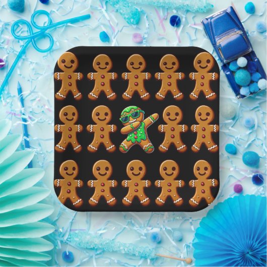 Funny Be Differenzial Break der Mold Gingerbread M Pappteller (Party)