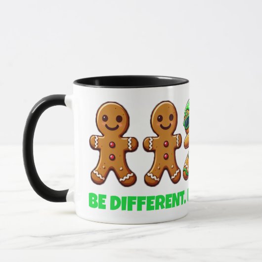 Funny Be Differenzial Break der Mold Gingerbread M Tasse (Links)