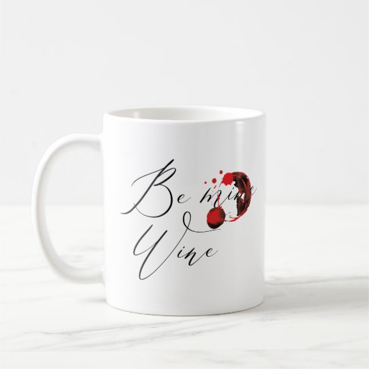 Funny Be Wine Kaffeetasse (Links)