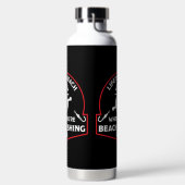 Funny Beach Fischen Trinkflasche (links)