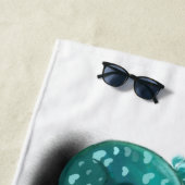 Funny Beach Handtuch Hühner Wart Eier bis Hatch (Beispiel)