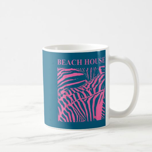 Funny Beach House For Man And Women Kaffeetasse (Rechts)