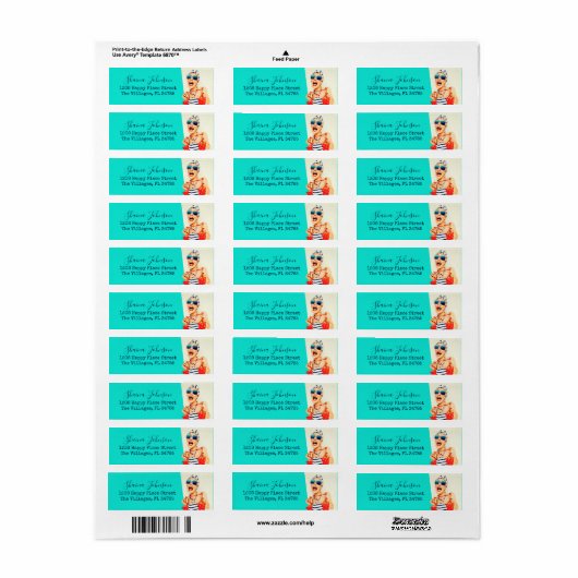 Funny Beach Lady Retro Vibe Spaß (Vorne)