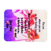 Funny Beach Magnet aus der Mama über Lebensentsche (Horizontal)