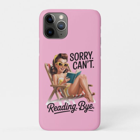 Funny Beach Phone Case (Rückseite)