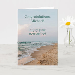 Funny Beach Retirement Card Karte