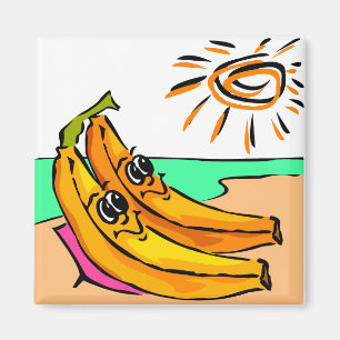 Funny Beach Wedding Idee Magnet