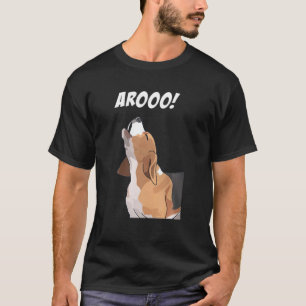 Funny Beagle, AROOO Hund Lover T-Shirt