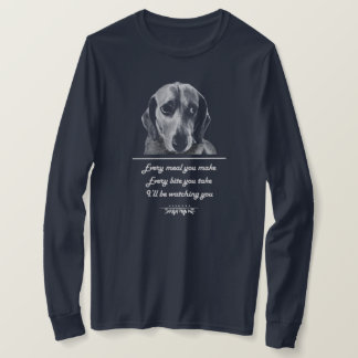 Funny Beagle Beging T - Shirt