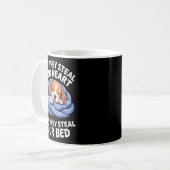 Funny Beagle Design For Men Women Hound Beagle Dog Kaffeetasse (Vorderseite Links)