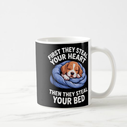 Funny Beagle Design For Men Women Hound Beagle Dog Kaffeetasse (Rechts)