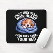 Funny Beagle Design For Men Women Hound Beagle Dog Mousepad (Mit Mouse)