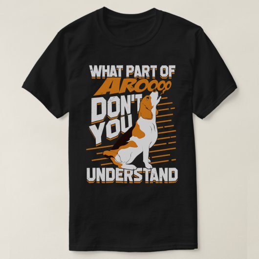 Funny Beagle Dog Owner Geschenk T-Shirt (Design vorne)