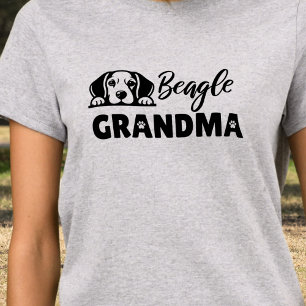 Funny Beagle Großmutter T-Shirt