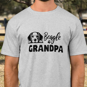 Funny Beagle Großvater T-Shirt