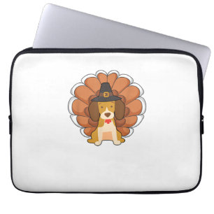 Funny Beagle Türkei Funny Erntedank Dog T-Shirt Laptopschutzhülle