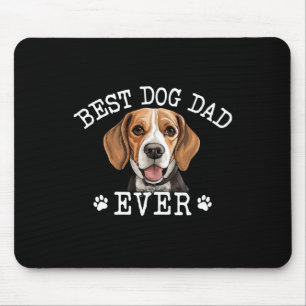 Funny Beagle Vater Vathage Tag Vintag Ever Hund Li Mousepad